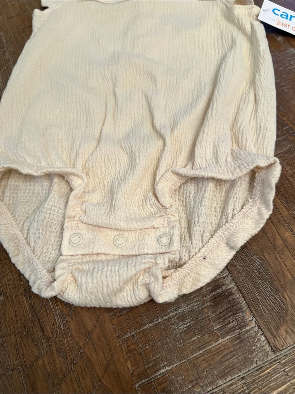 Carters cream textured